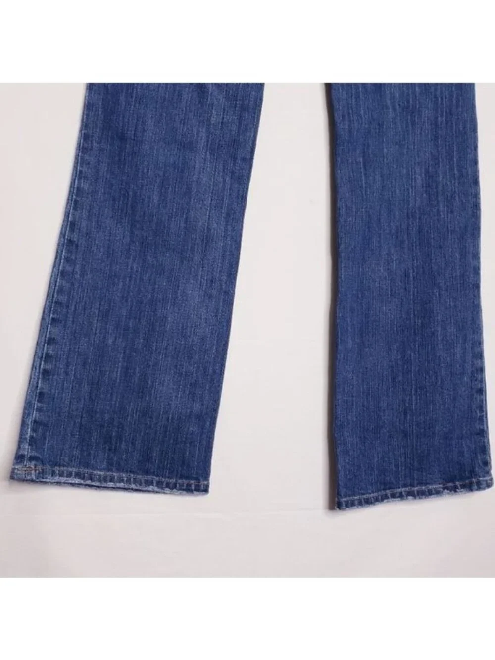 American Eagle Stretch Boot Beaded Distressed Bootcut Jeans Y2K Women's Size 6
